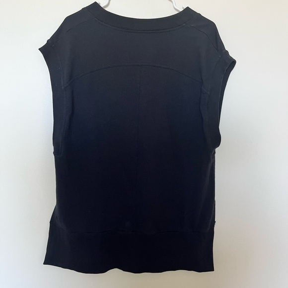 Athleta Retroterry V Neck Sweatshirt Tee - Picture 5 of 14